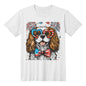 Cavalier King Charles Spaniel Fireworks 4th July T-Shirt