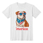 (Almost Gone) Bulldog Patriotic 4th July T-Shirt