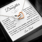 Fist Bump - To My Daughter Necklace #1