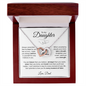 Fist Bump - To My Daughter Necklace #4