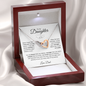 Fist Bump - To My Daughter Necklace #5