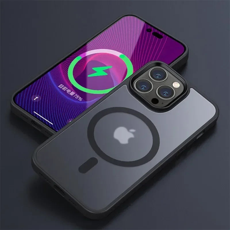 Luxury Matte Translucent Frosted Phone Case For IPhone