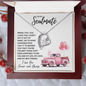 Forever Love Necklace - Pink Truck Soulmate Design