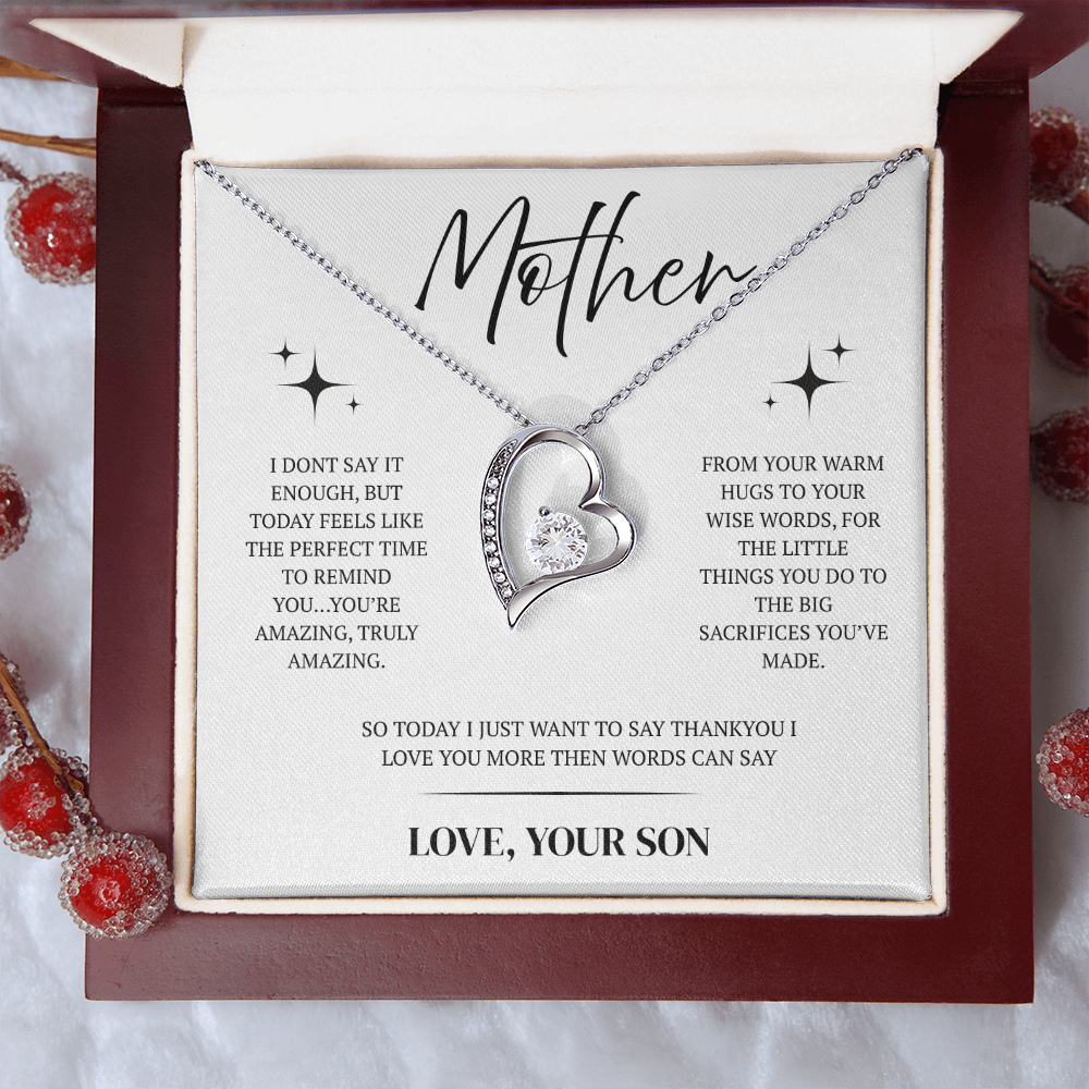 Dazzling Forever Love Necklace - To Mother New Design 1
