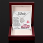 Forever Love Necklace - Pink Truck Soulmate Design