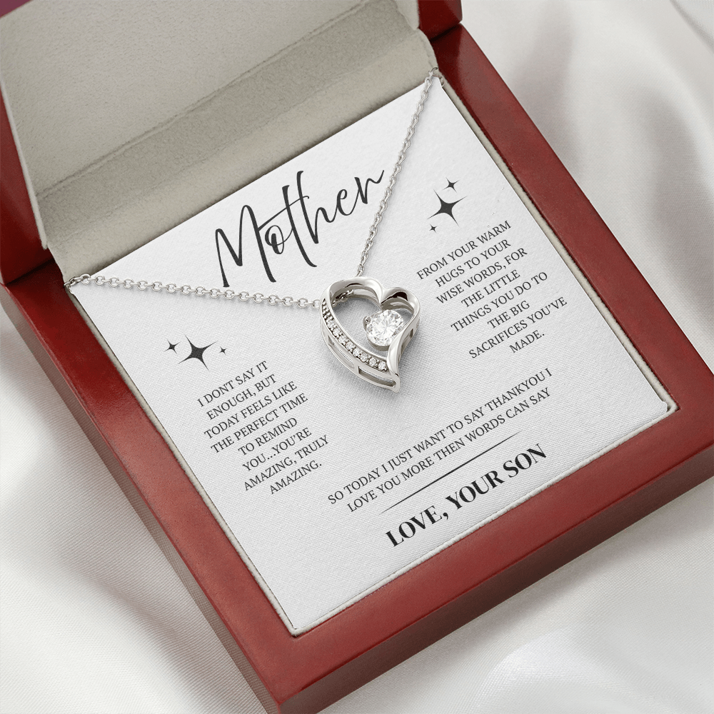 Dazzling Forever Love Necklace - To Mother New Design 1