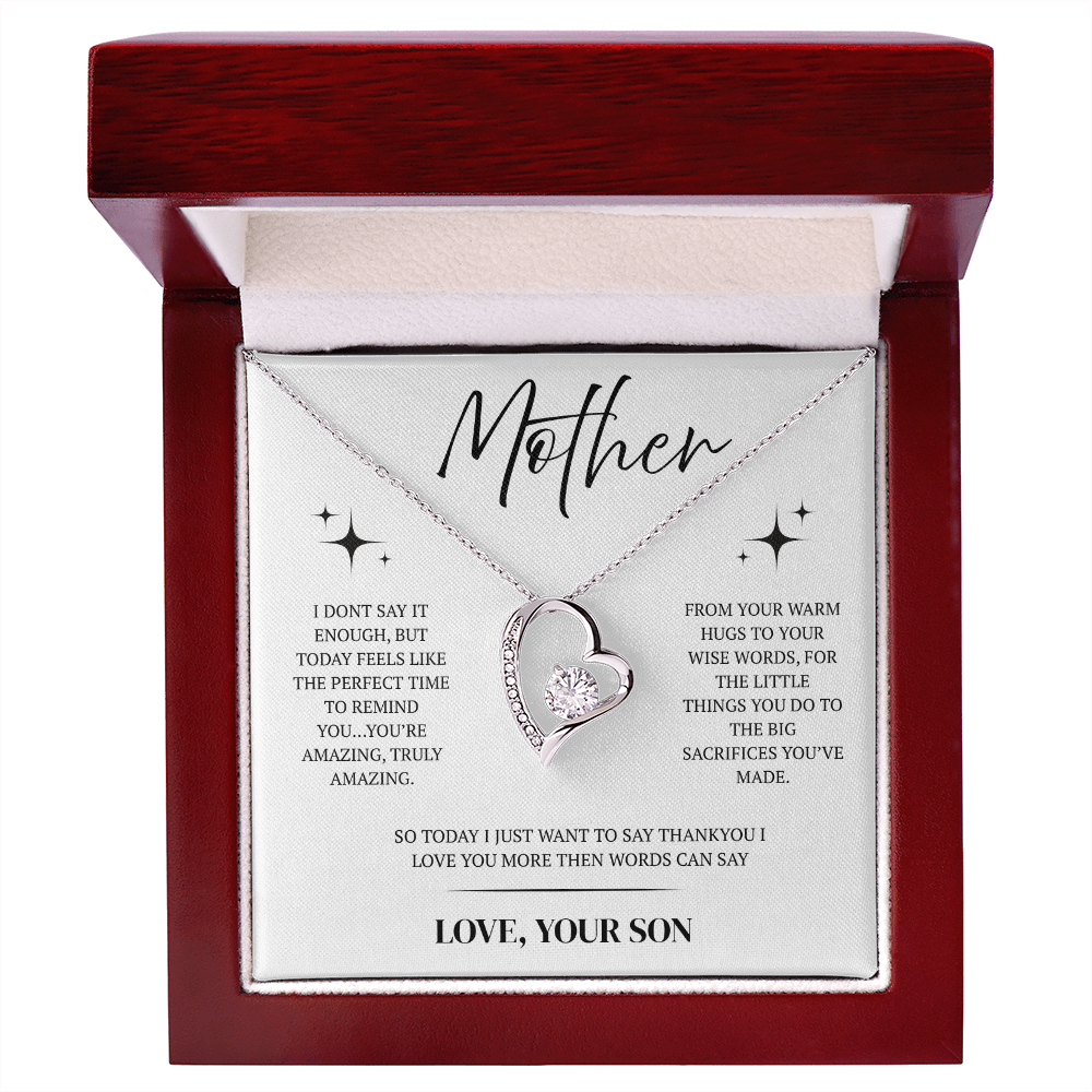 Dazzling Forever Love Necklace - To Mother New Design 1