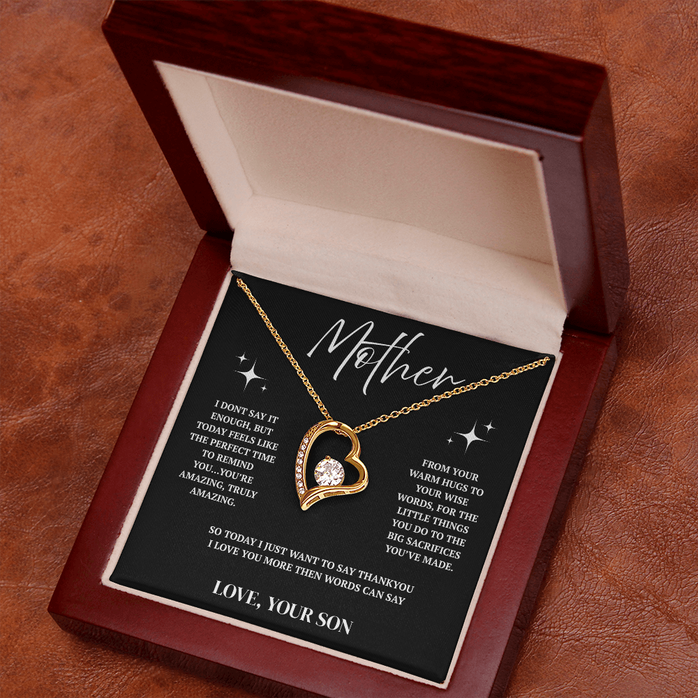 Forever Love Necklace - To Mom New Design 1.2