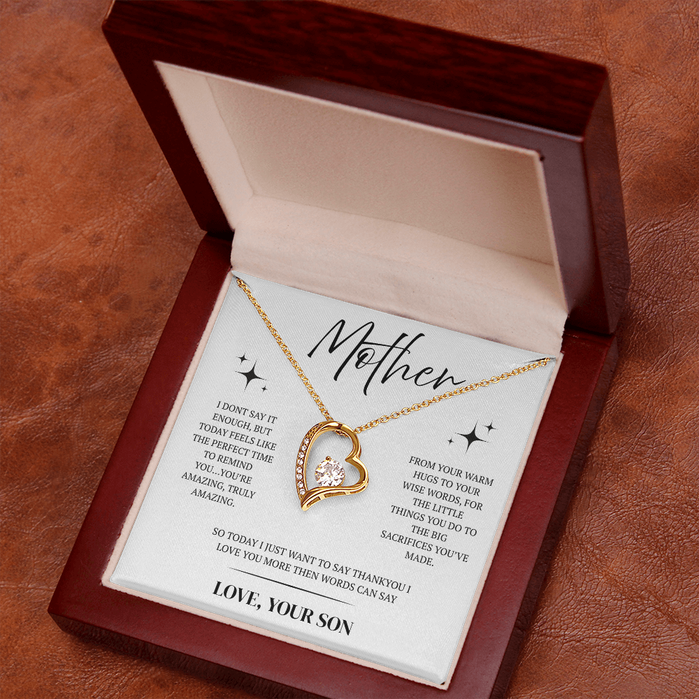 Dazzling Forever Love Necklace - To Mother New Design 1