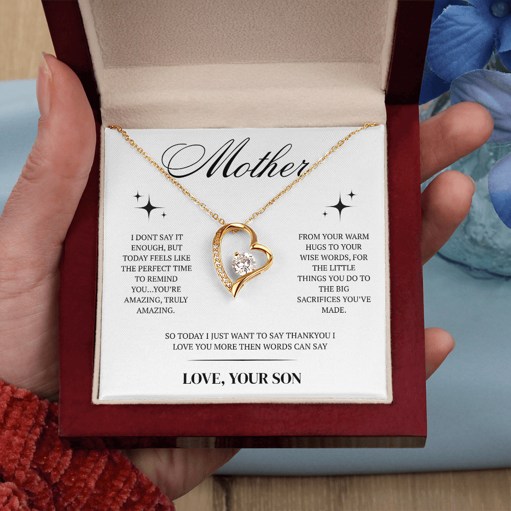 Dazzling Forever Love Necklace - To Mother - New Design 5
