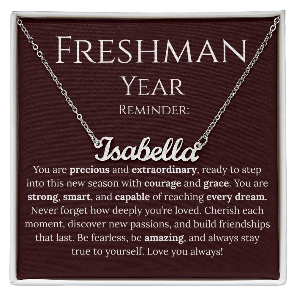 Freshman Year - Back to School Necklace #3.1