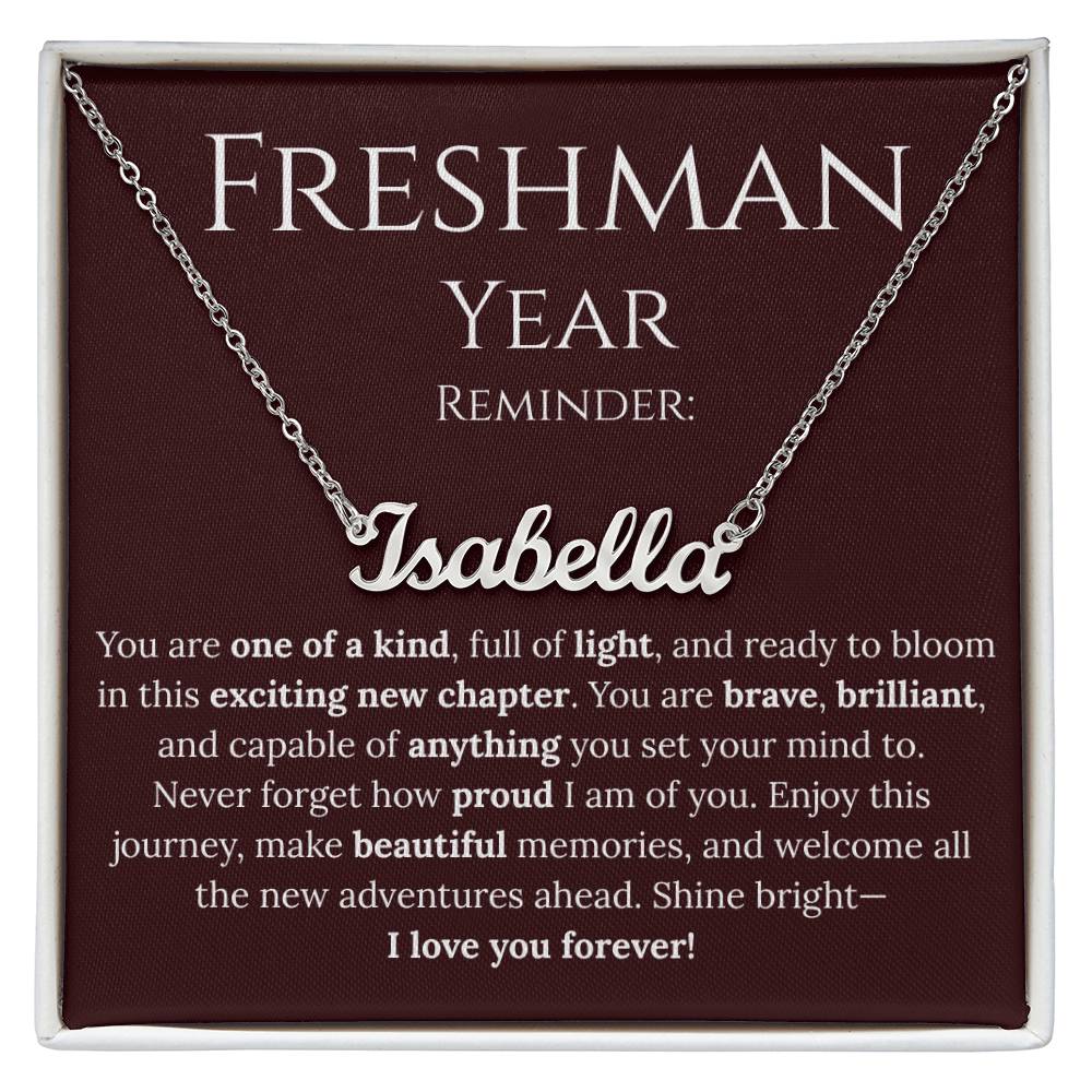 Freshman Year - Back to School Necklace #2