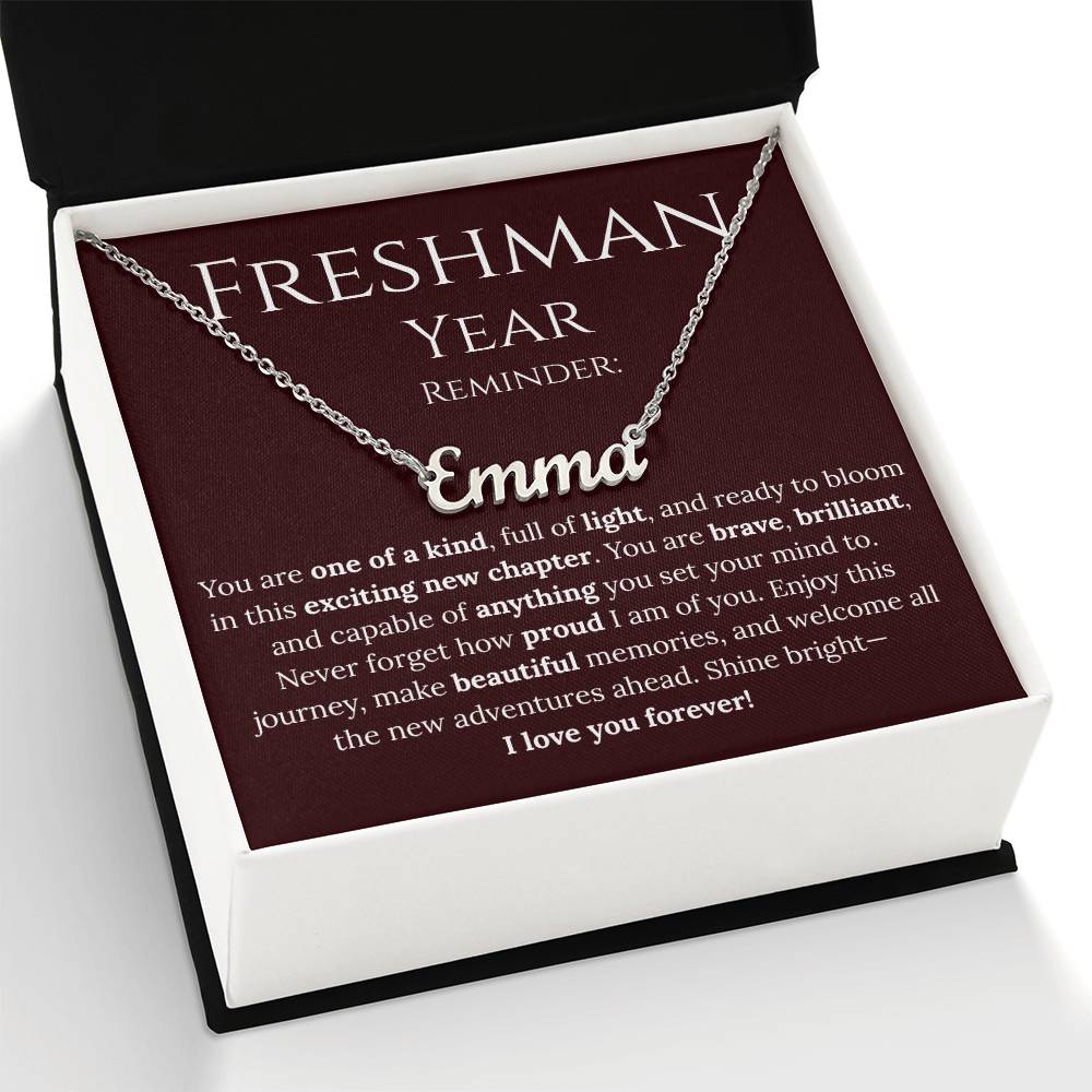 Freshman Year - Back to School Necklace #2