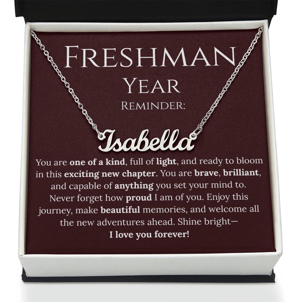 Freshman Year - Back to School Necklace #2