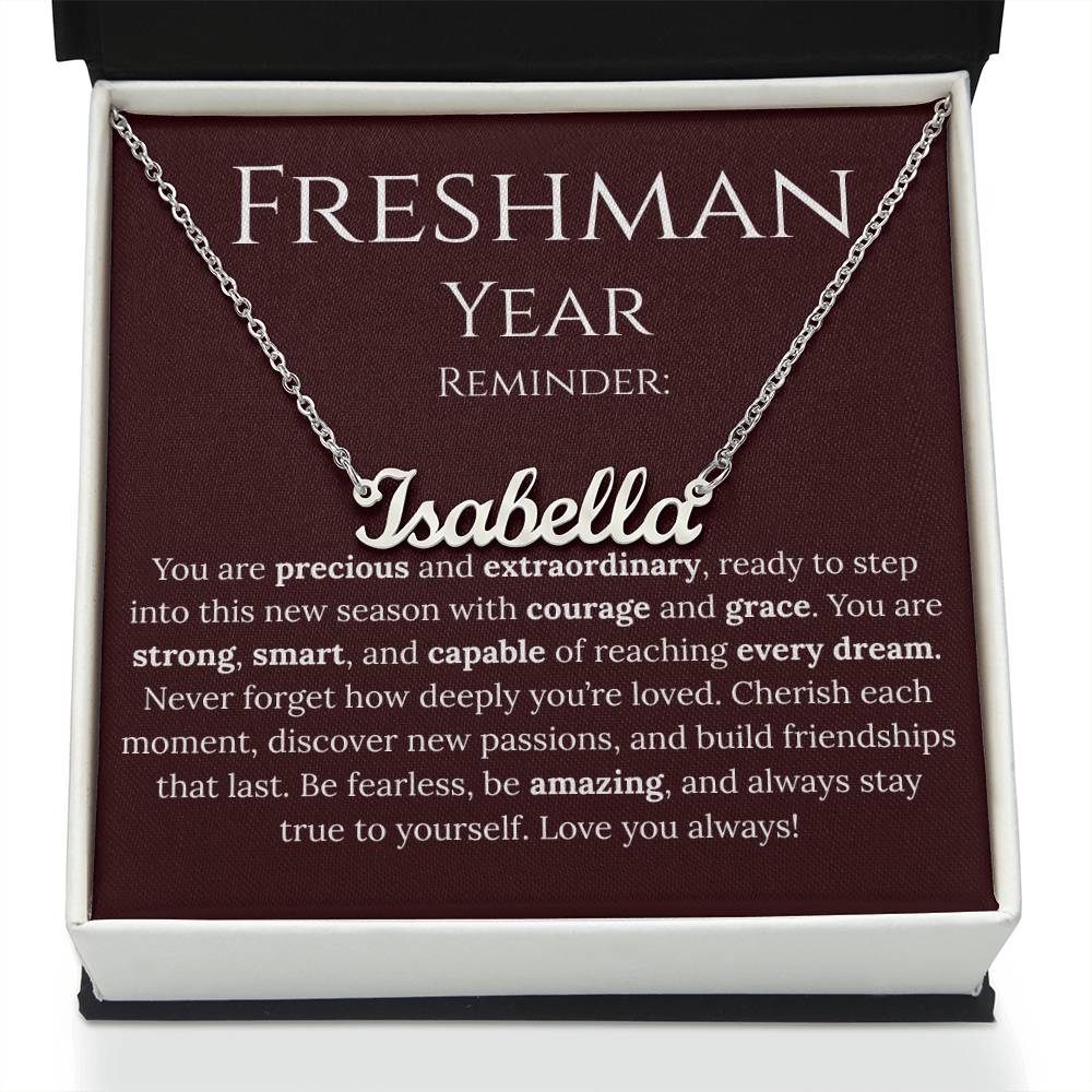 Freshman Year - Back to School Necklace #3.1