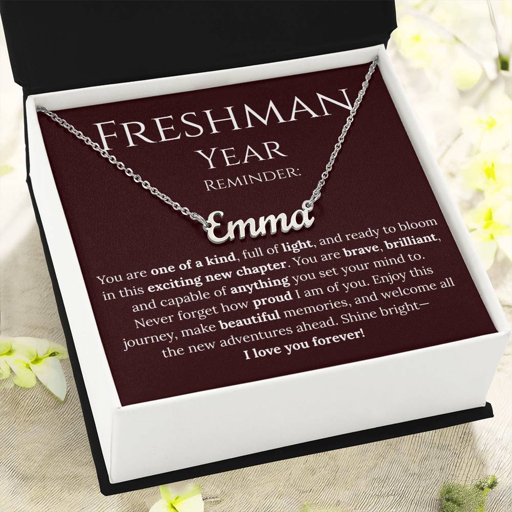 Freshman Year - Back to School Necklace #2