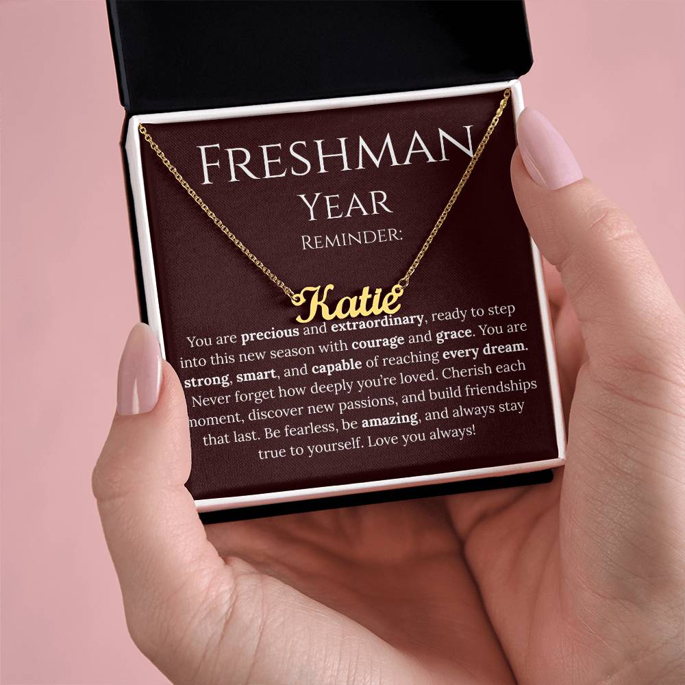 Freshman Year - Back to School Necklace #3.1