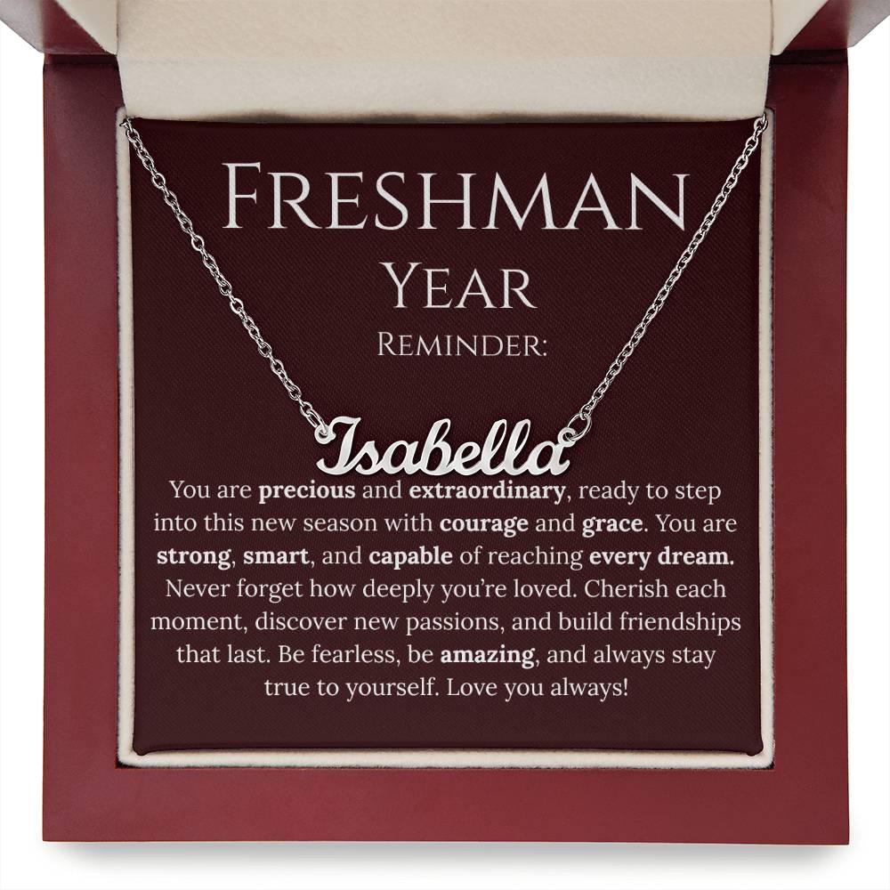Freshman Year - Back to School Necklace #3.1
