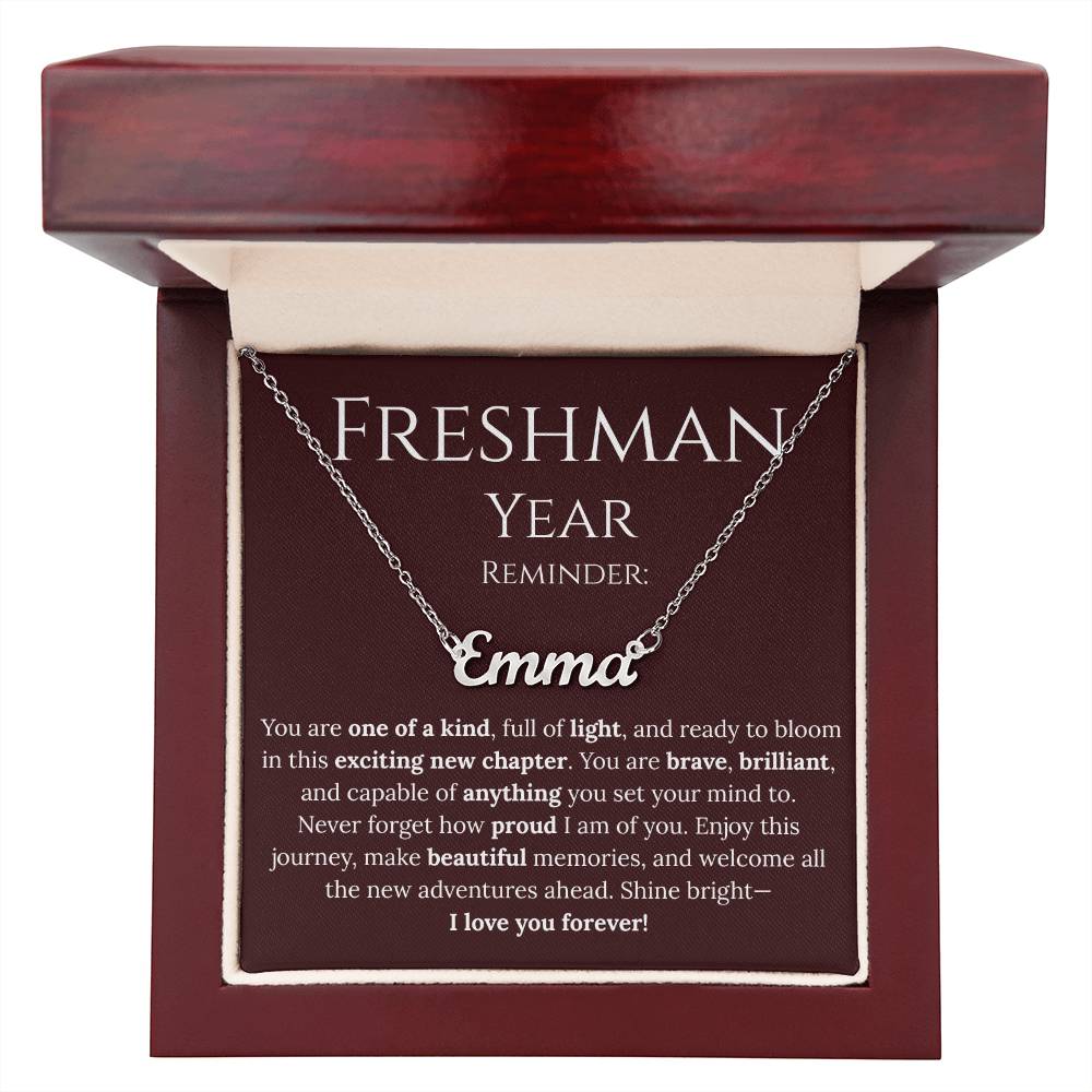 Freshman Year - Back to School Necklace #2