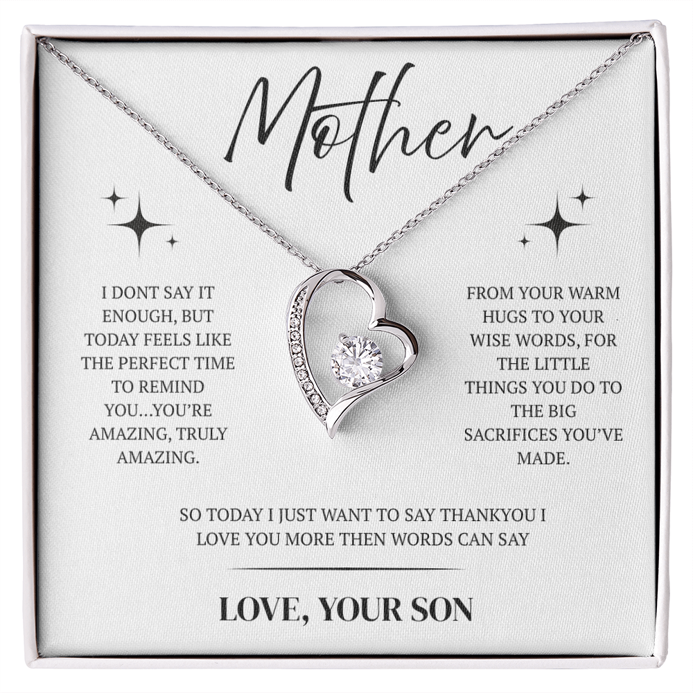 Dazzling Forever Love Necklace - To Mother New Design 1