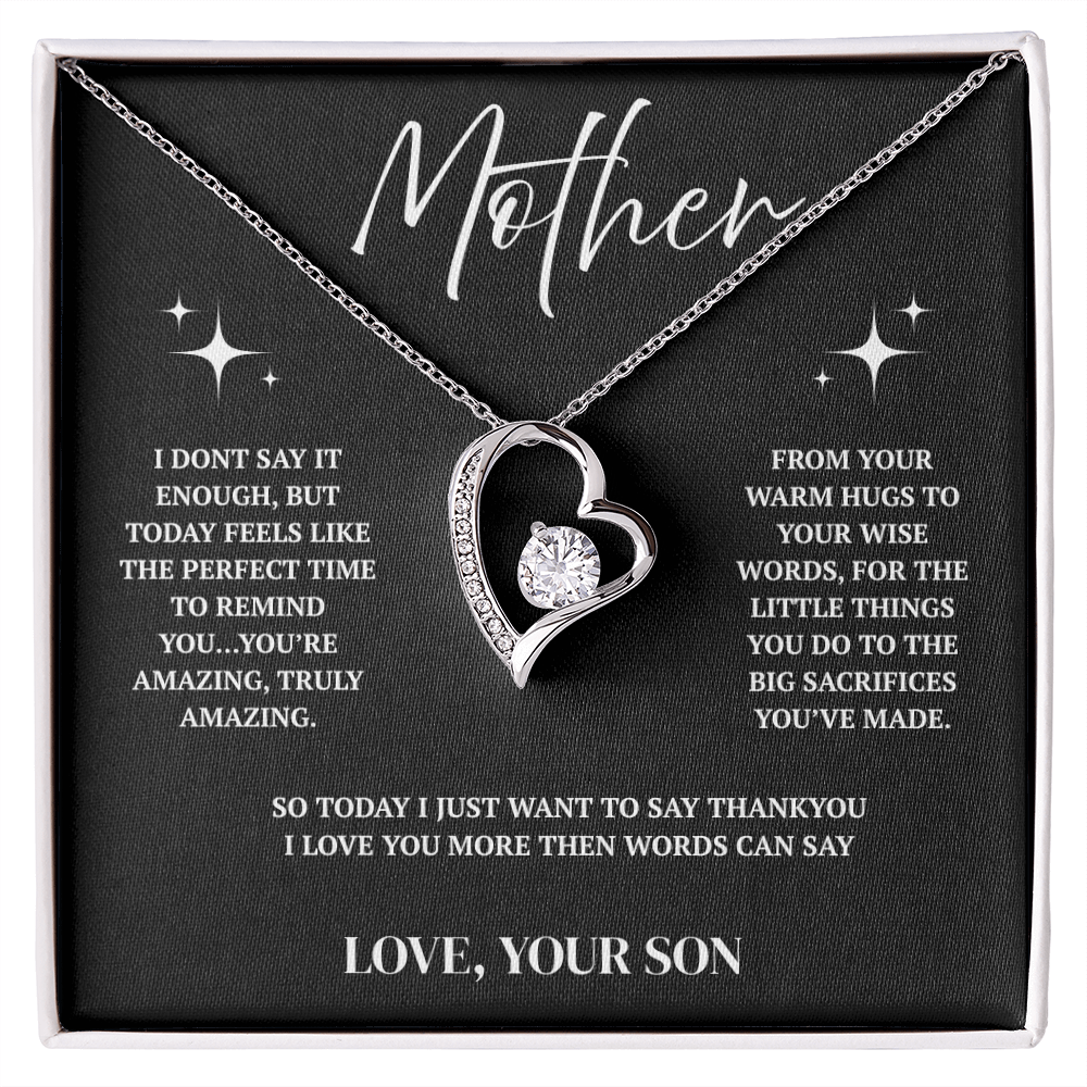 Forever Love Necklace - To Mom New Design 1.2