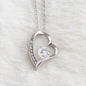 Forever Love Necklace - Pink Truck Soulmate Design