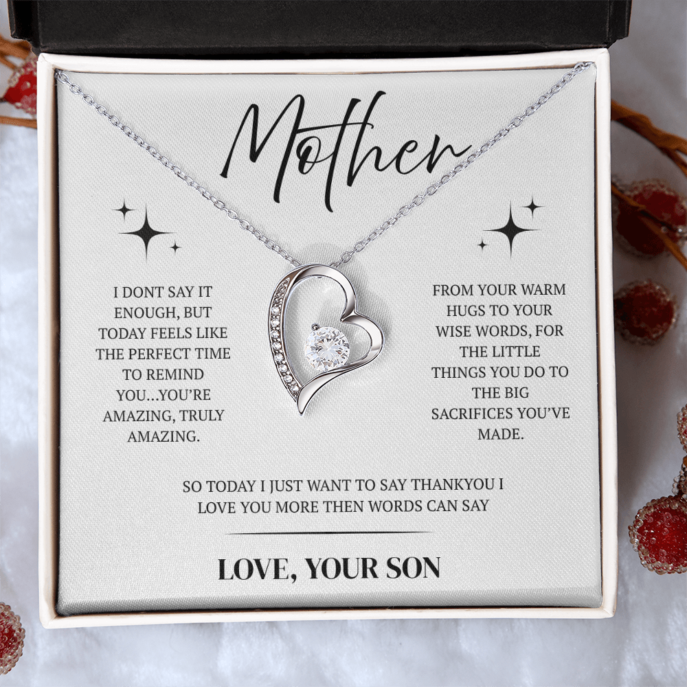 Dazzling Forever Love Necklace - To Mother New Design 1