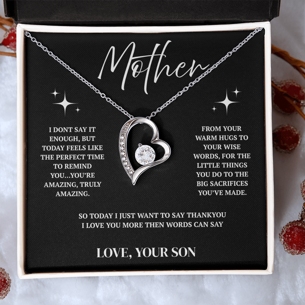Forever Love Necklace - To Mom New Design 1.2