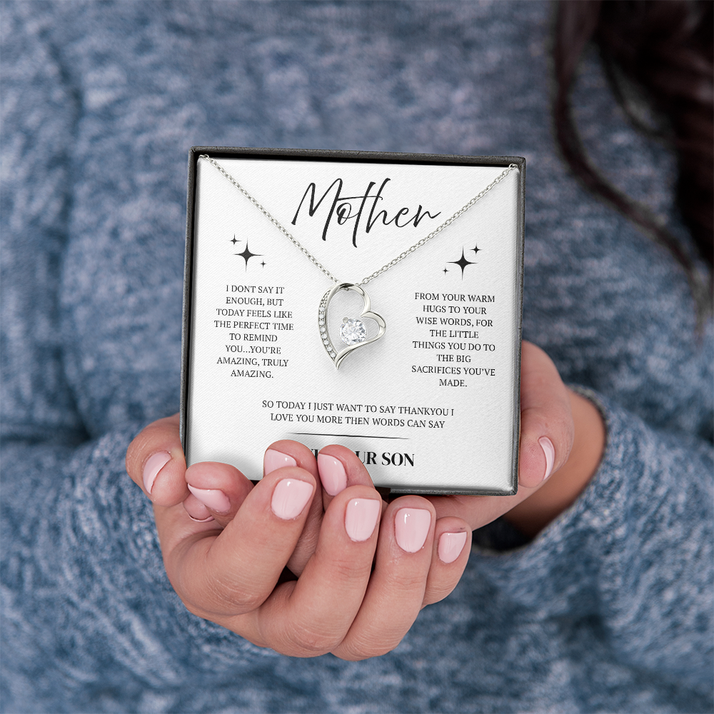 Dazzling Forever Love Necklace - To Mother New Design 1