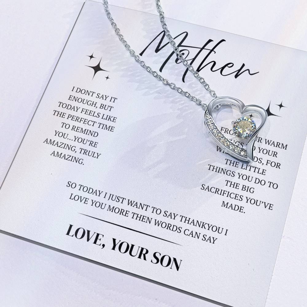 Dazzling Forever Love Necklace - To Mother New Design 1