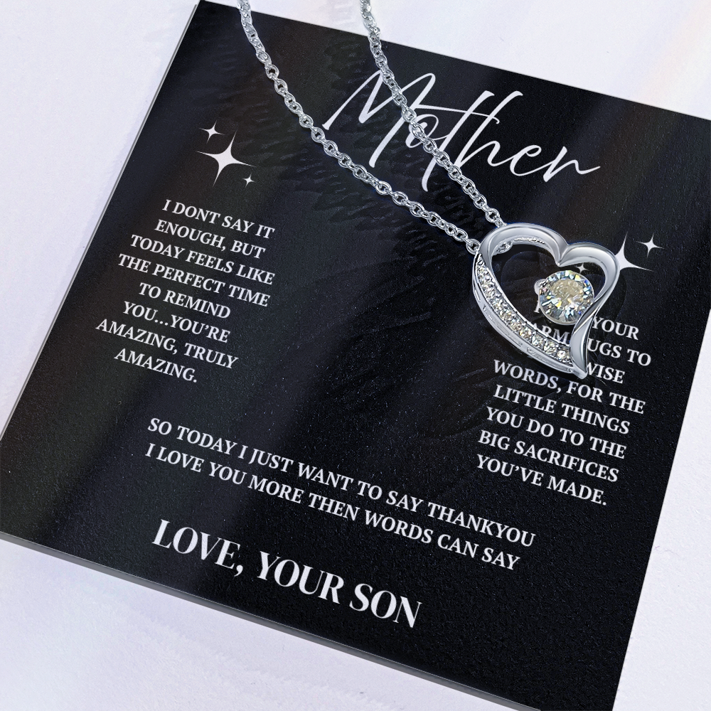 Forever Love Necklace - To Mom New Design 1.2