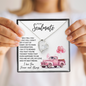 Forever Love Necklace - Pink Truck Soulmate Design