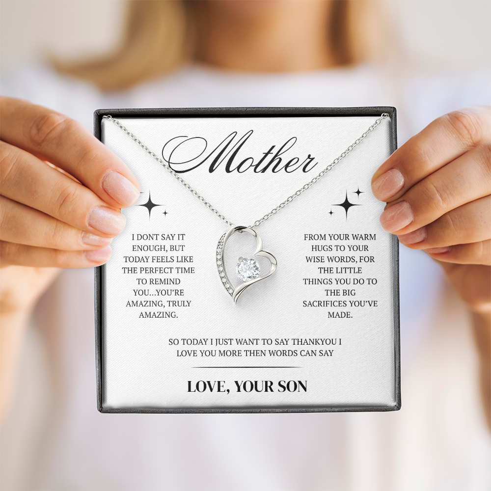Dazzling Forever Love Necklace - To Mother - New Design 5