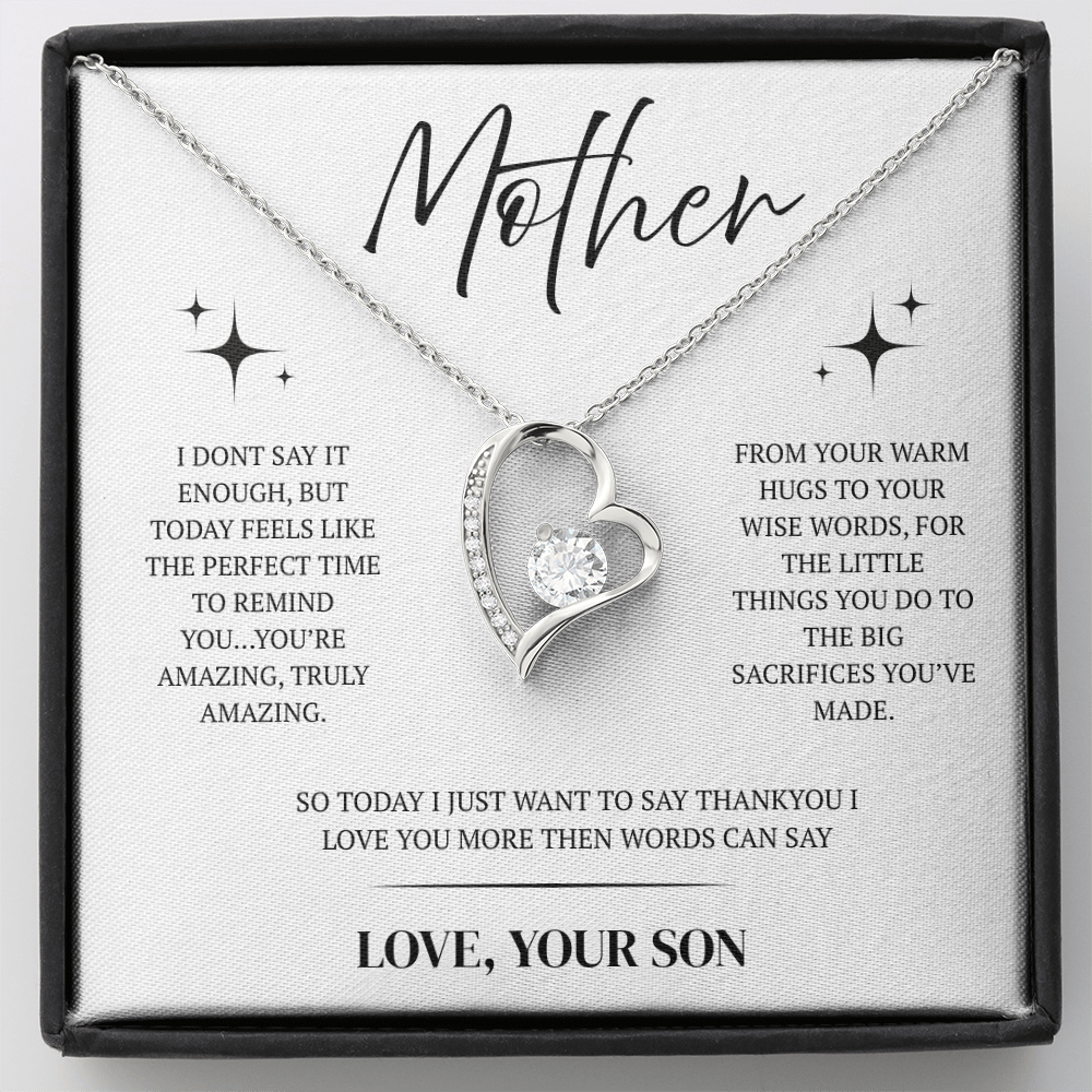 Dazzling Forever Love Necklace - To Mother New Design 1