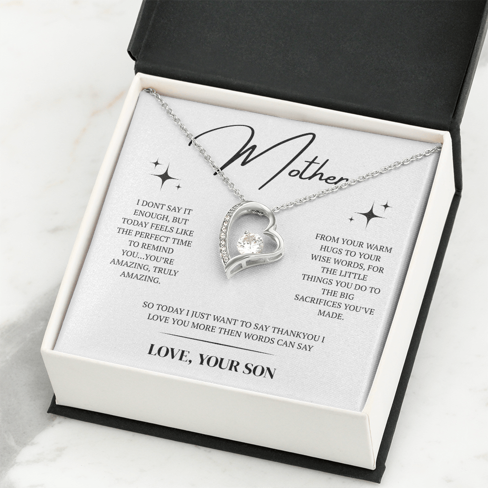 Dazzling Forever Love Necklace - To Mother - New Design 3