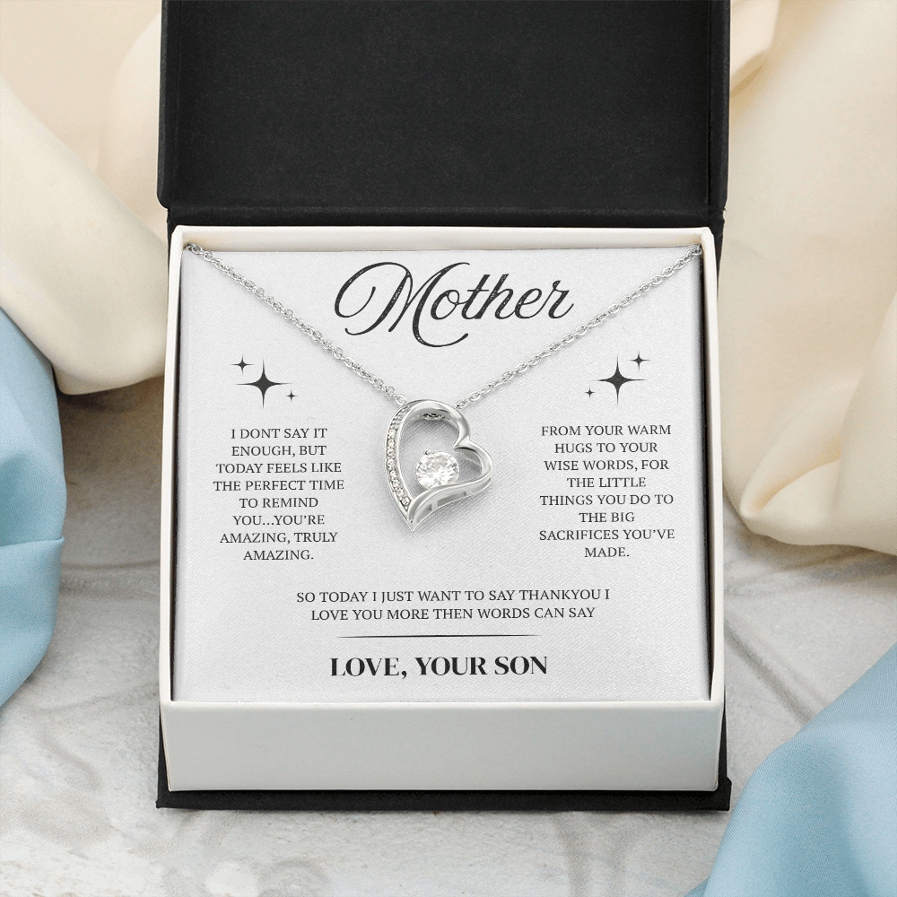 Dazzling Forever Love Necklace - To Mother - New Design 2