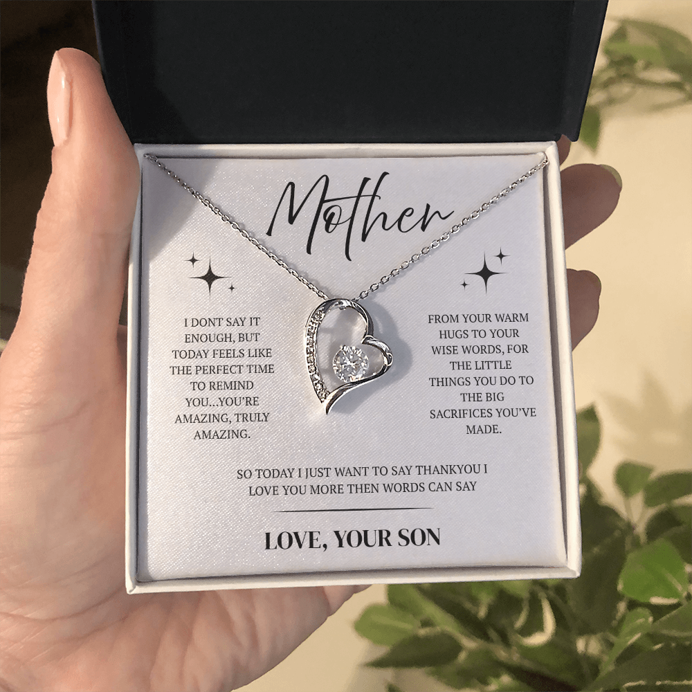 Dazzling Forever Love Necklace - To Mother New Design 1