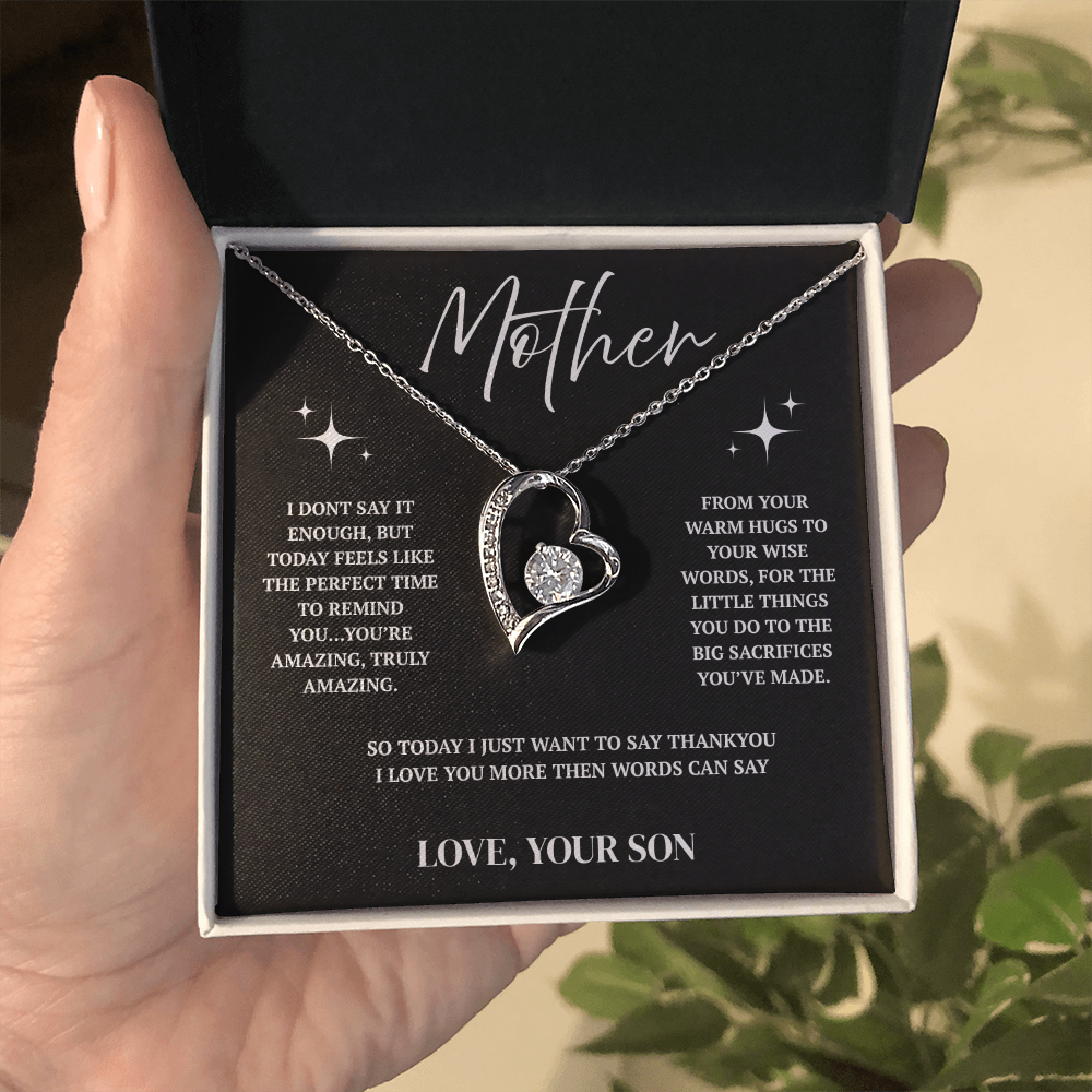 Forever Love Necklace - To Mom New Design 1.2