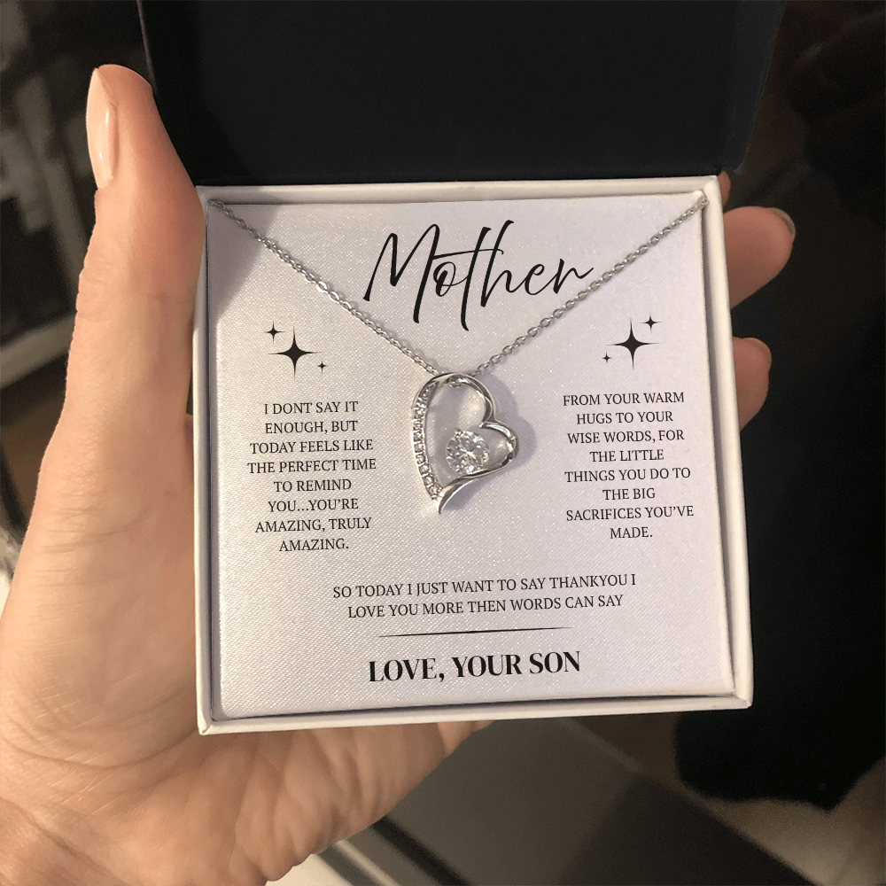 Dazzling Forever Love Necklace - To Mother New Design 1