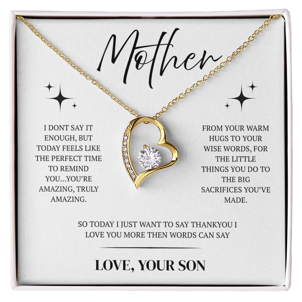 Dazzling Forever Love Necklace - To Mother New Design 1