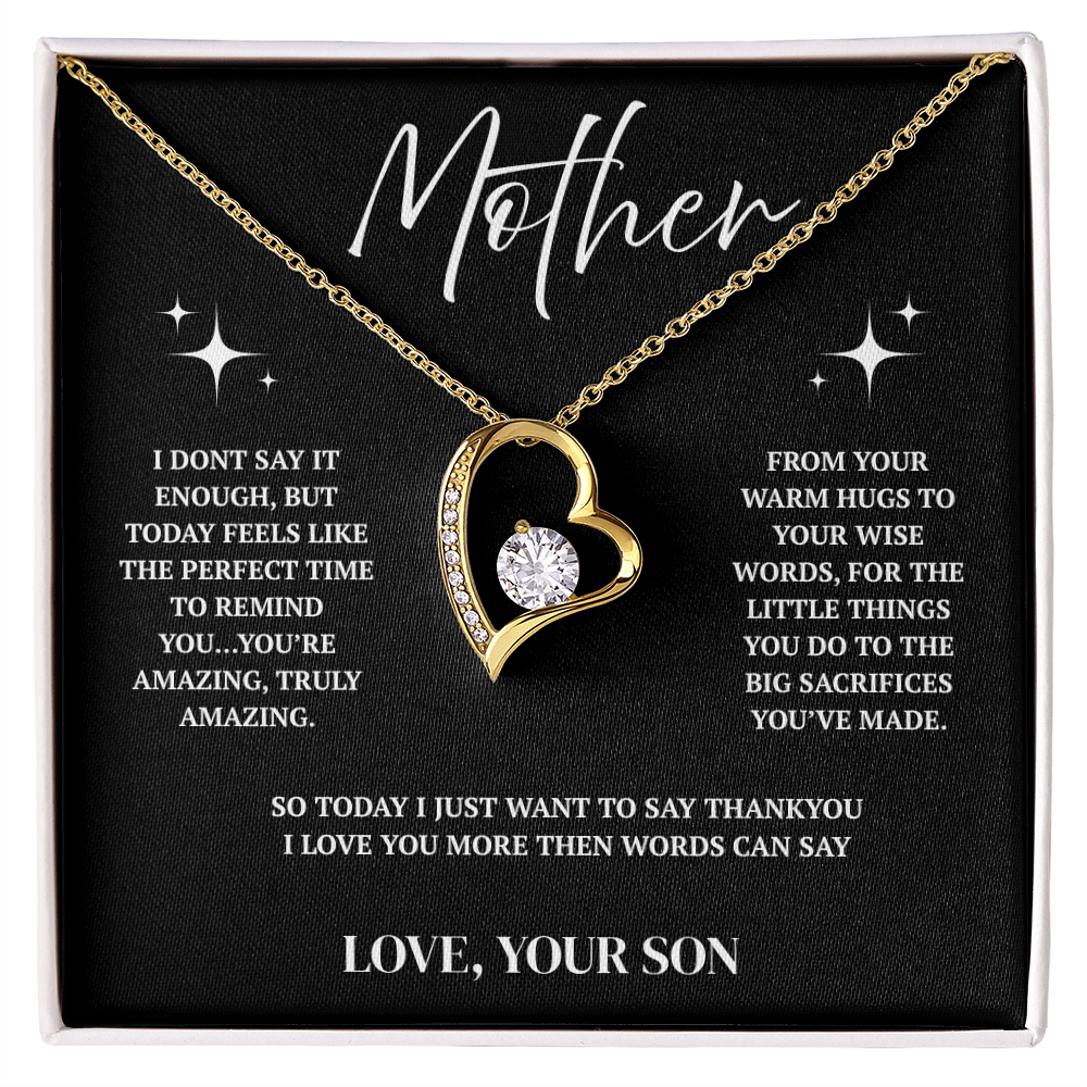 Forever Love Necklace - To Mom New Design 1.2