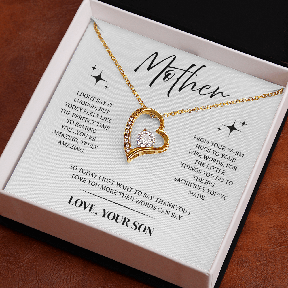 Dazzling Forever Love Necklace - To Mother New Design 1