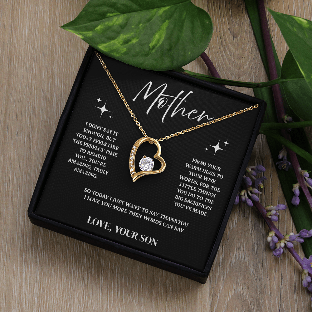 Forever Love Necklace - To Mom New Design 1.2