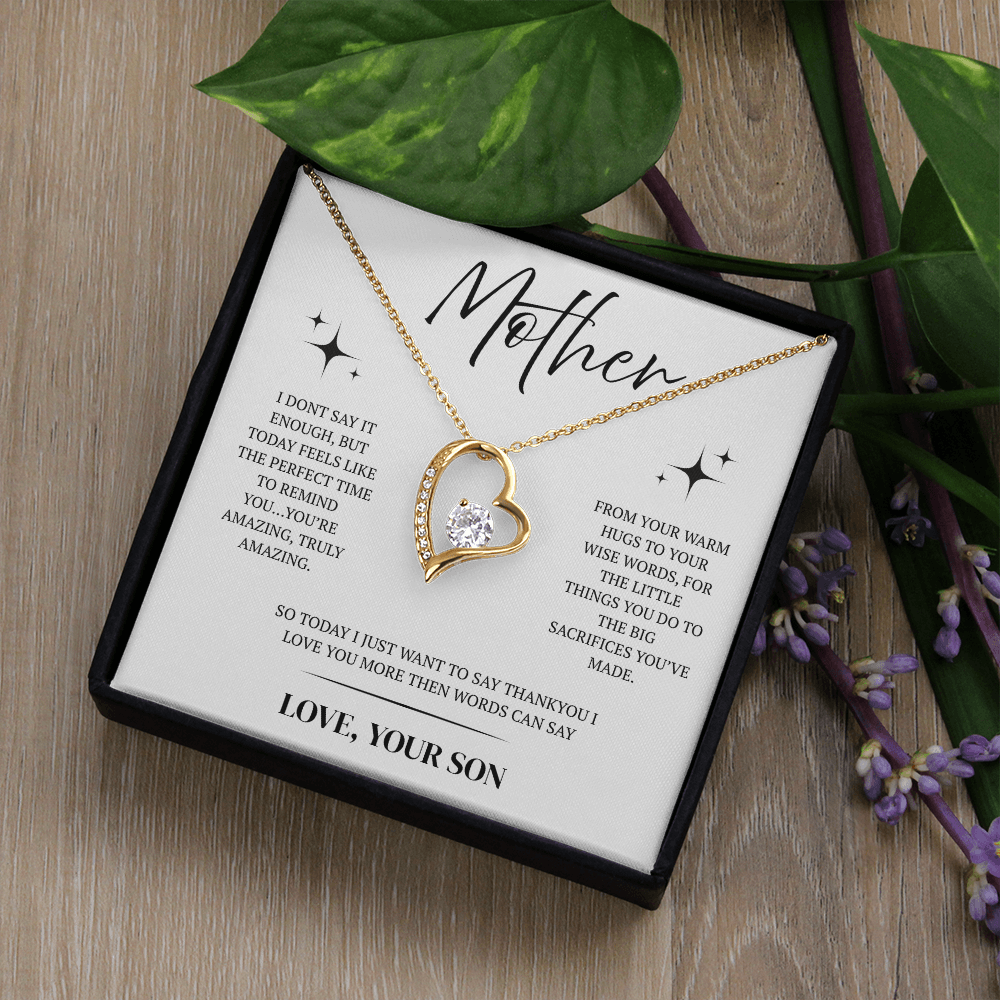 Dazzling Forever Love Necklace - To Mother New Design 1