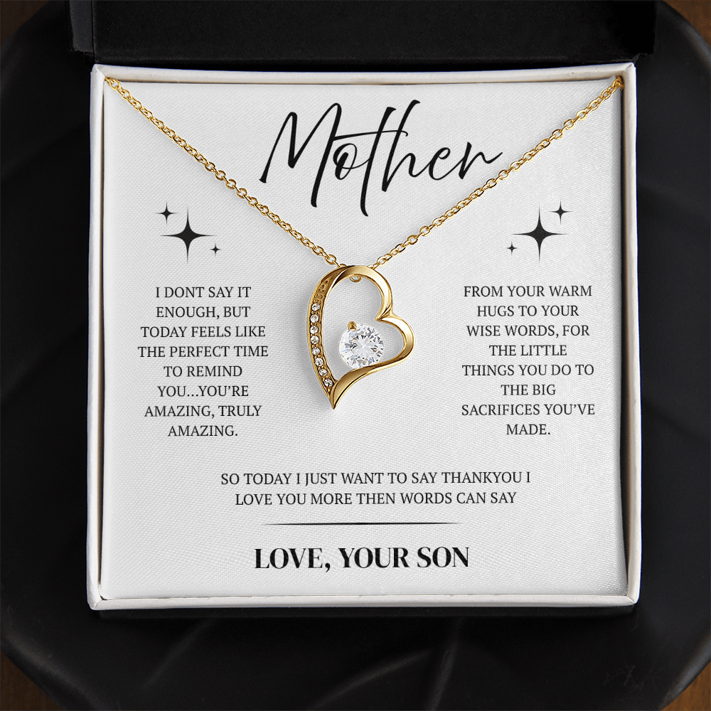 Dazzling Forever Love Necklace - To Mother New Design 1