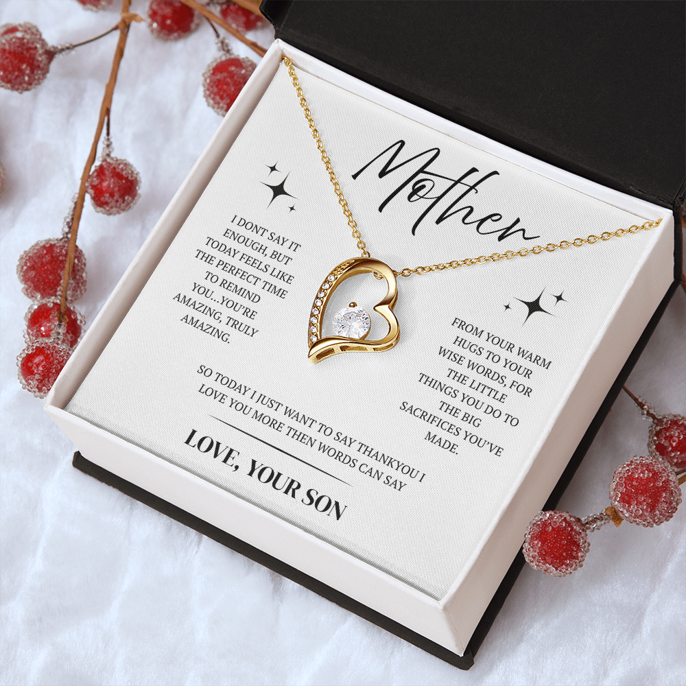 Dazzling Forever Love Necklace - To Mother New Design 1