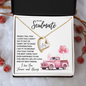 Forever Love Necklace - Pink Truck Soulmate Design