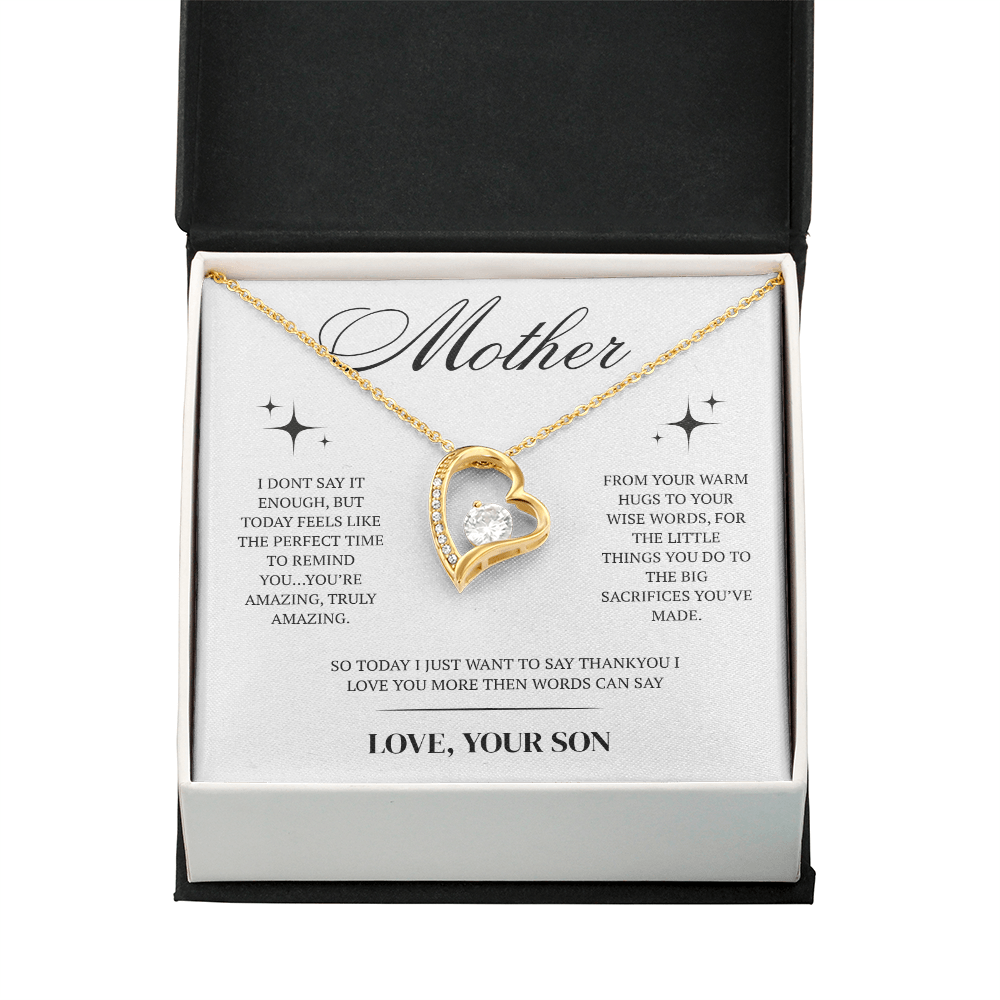 Dazzling Forever Love Necklace - To Mother - New Design 5
