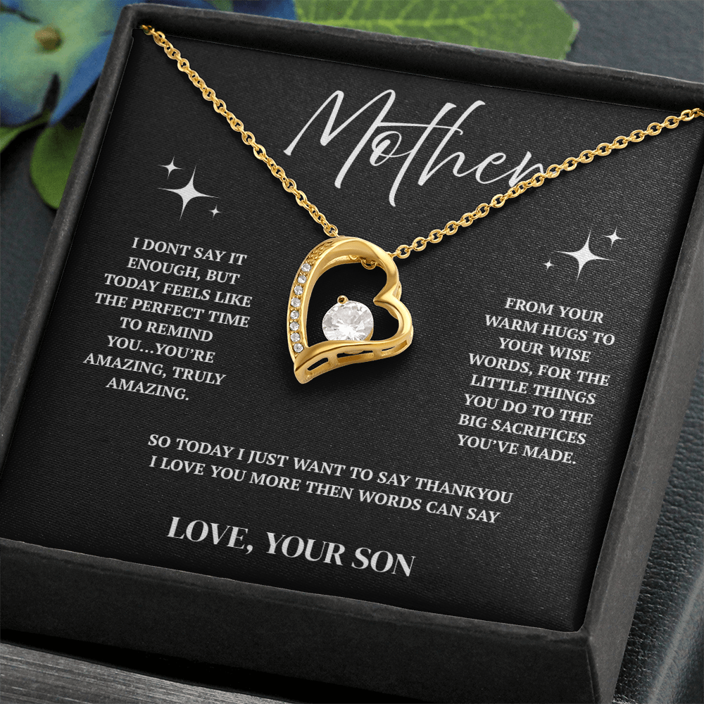 Forever Love Necklace - To Mom New Design 1.2