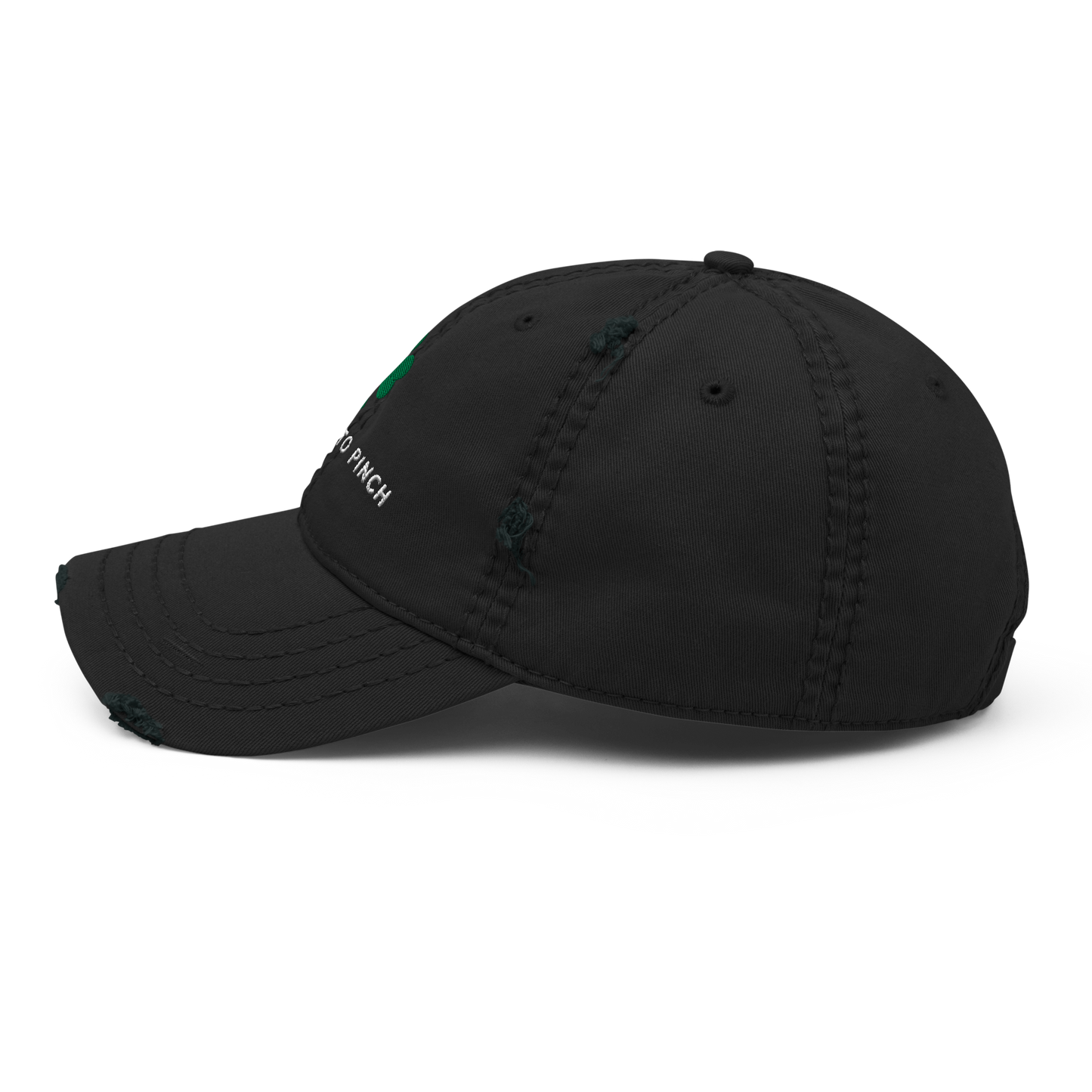 Distressed Dad Cap - "Too Cute To Pinch"